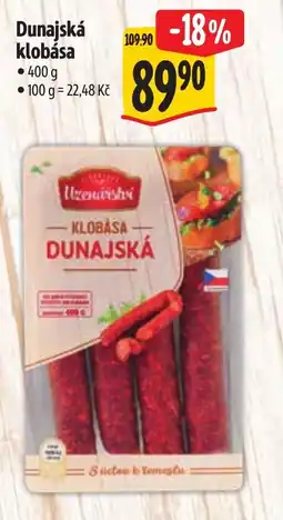 Albert Dunajská klobása nabídka
