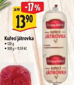 Albert Kuřecí játrovka nabídka