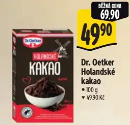 Albert Dr. Oetker Holandské kakao nabídka