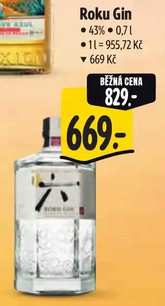 Albert Roku Gin nabídka