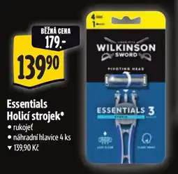 Albert Essentials Holicí strojek nabídka