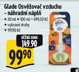 Albert Glade Osvěžovač vzduchu - náhradní náplň nabídka