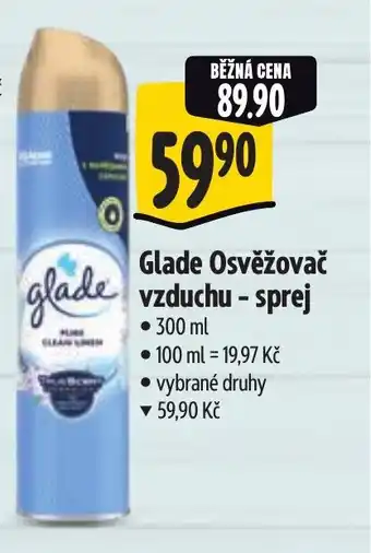 Albert Glade Osvěžovač vzduchu - sprej nabídka