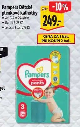 Albert Pampers Dětské plenkové kalhotky nabídka