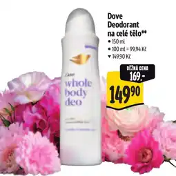 Albert Dove Deodorant na celé tělo nabídka