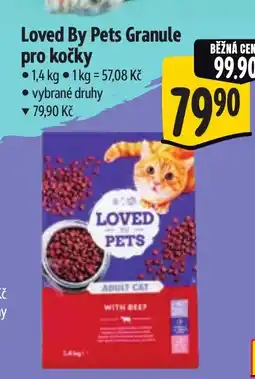 Albert Loved By Pets Granule pro kočky nabídka