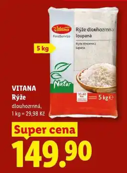 Lidl Vitana Rýže dlouhozrnná nabídka