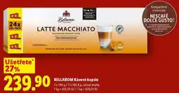 Lidl BELLAROM Kávové kapsle, 3 x 194 g/3 x 186,4 g nabídka
