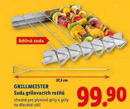 Lidl GRILLMEISTER Sada grilovacích rožňů nabídka