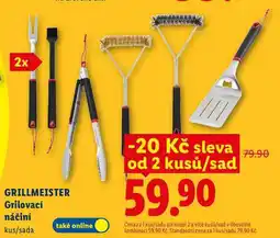 Lidl GRILLMEISTER Grilovací náčiní, kus/sada nabídka