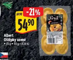 Albert Albert Oštěpky uzené nabídka