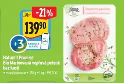 Albert Nature's Promise Bio Marinovaná vepřová pečeně bez kosti nabídka