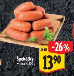 Albert ŠPEKÁČKY nabídka