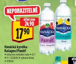 Albert Hanácká kyselka Kolagen/Paměť nabídka
