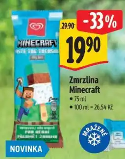 Albert Zmrzlina Minecraft nabídka