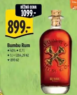 Albert Bumbu Rum nabídka