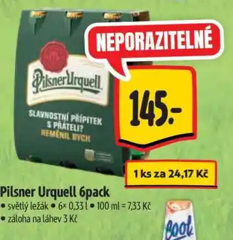 Pilsner Urquell 6pack