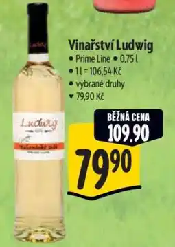 Albert Vinařství Ludwig nabídka