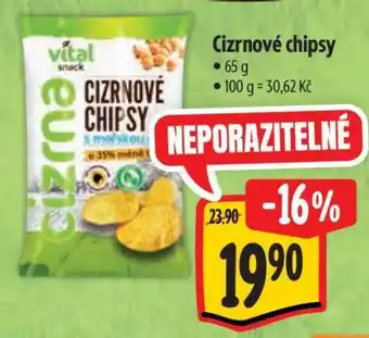 Cizrnové chipsy