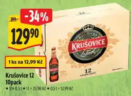 Albert Krušovice 12 10pack nabídka