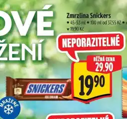 Albert Zmrzlina Snickers nabídka