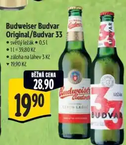 Albert Budweiser Budvar Original Budvar 33 nabídka
