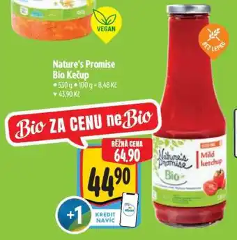 Albert Nature’s Promise Bio Kečup nabídka
