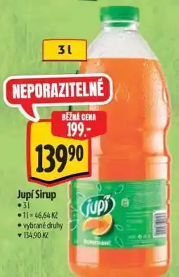 Albert Jupí sirup nabídka