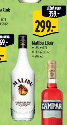 Albert Malibu likér nabídka