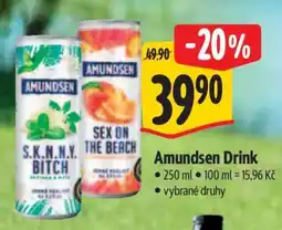Albert Amundsen drink nabídka