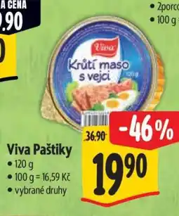 Albert Viva Paštiky nabídka