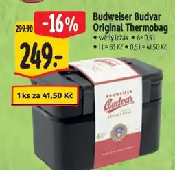 Albert Budweiser Budvar Original Thermobag nabídka