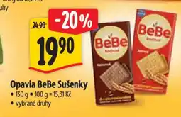 Albert OPAVIA BEBE Sušenky nabídka