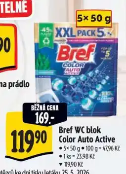 Albert BREF WC blok Color Auto Active nabídka