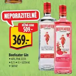 Albert Beefeater Gin nabídka