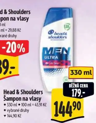Albert Head&Shoulders šampon na vlasy nabídka
