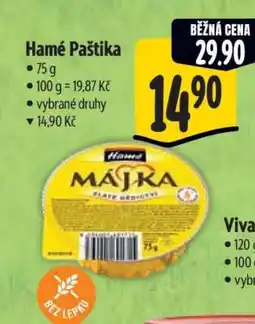 Albert Hamé paštika nabídka