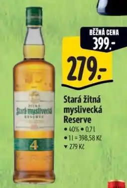 Albert Stará Žitná Myslivecká Reserve nabídka