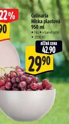 Albert Culinaria Miska plastová 950 ml nabídka
