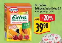 Albert Dr. Oetker Želírovací cukr extra 2 : 1 nabídka