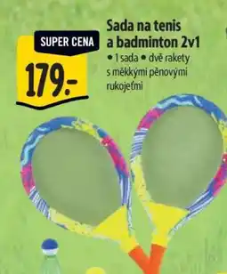 Albert Sada na tenis a badminton 2v1 nabídka