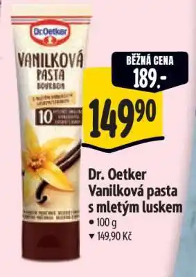 Albert Dr. Oetker Vanilková pasta s mletým luskem nabídka