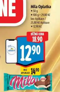 Albert Mila oplatka nabídka
