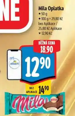 Albert Mila oplatka nabídka