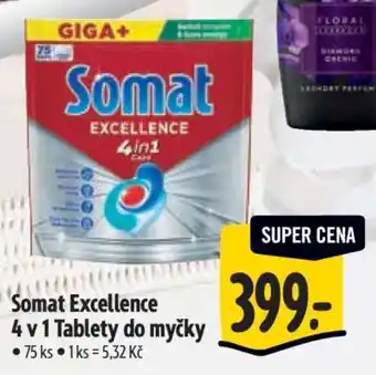 Albert Somat Excellence 4 v 1 Tablety do myčky nabídka
