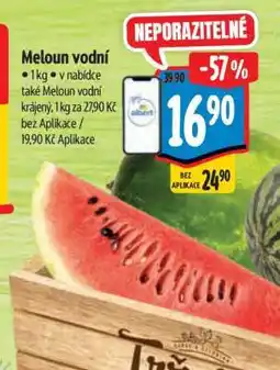 Albert MELOUN VODNÍ nabídka