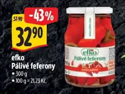 Albert efko Pálivé feferony nabídka