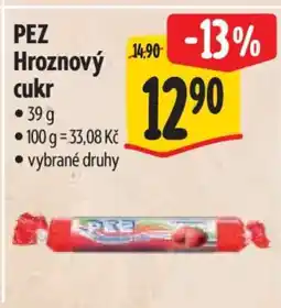 Albert PEZ hroznový cukr nabídka