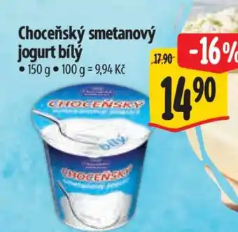 Albert Choceňský Smetanový jogurt bílý nabídka
