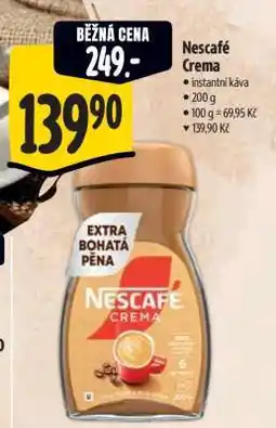 Albert Nescafé Crema nabídka